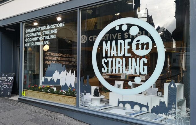 Made in Stirling store front